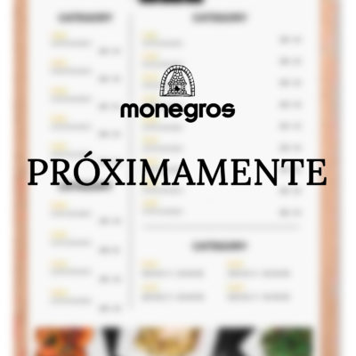 Menú restaurante Monegros